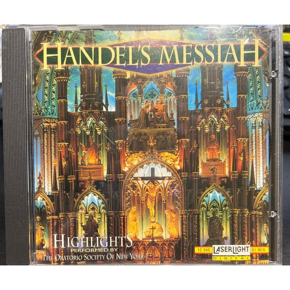 Handel's Messiah Highlights George Fredrick Handel The Ortorio Society of New Yo
